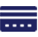 A blue stripe with four dots on it.